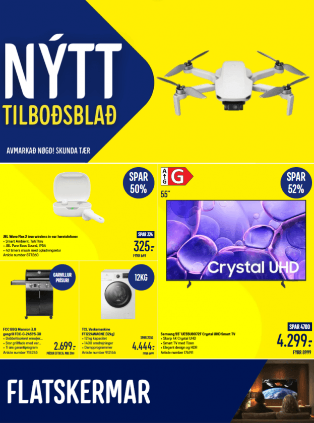 Risa tilboðsblað!