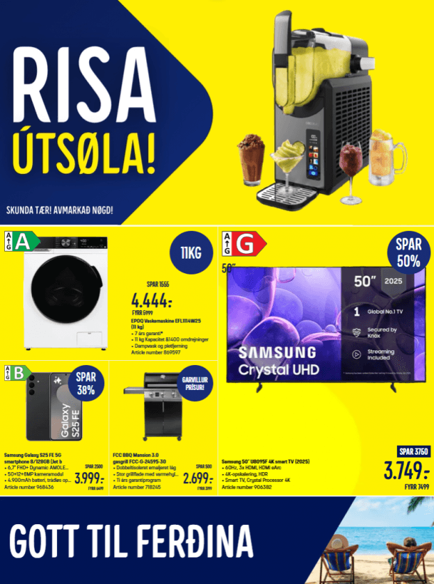 Risa útsøla!