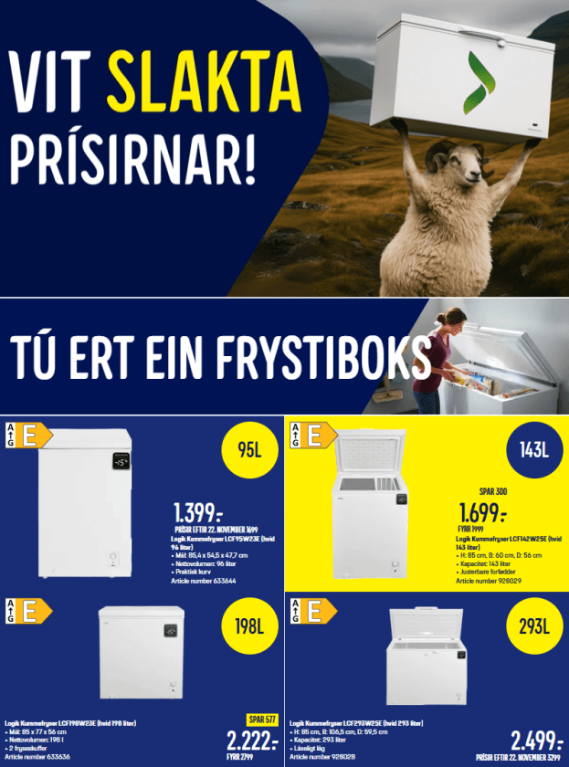 Vit slakta prísirnar!